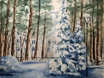 Зима в городе